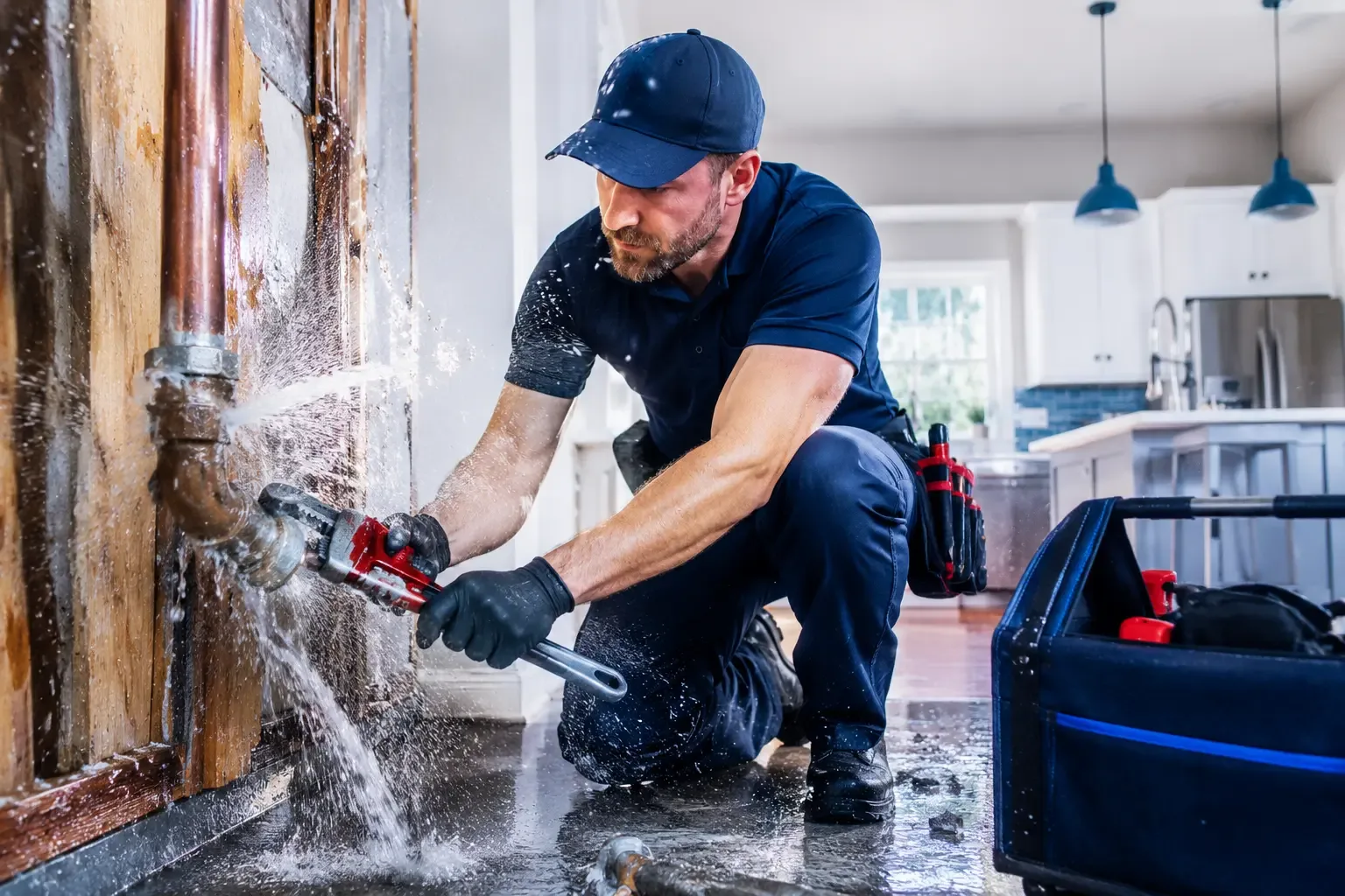 Local emergency pipe repair professionals in Flat Top, WV